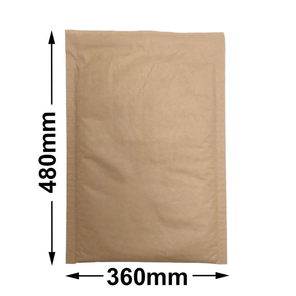 Honeycomb Paper Padded Mail Bags Size 7 360x480mm (Qty:50)