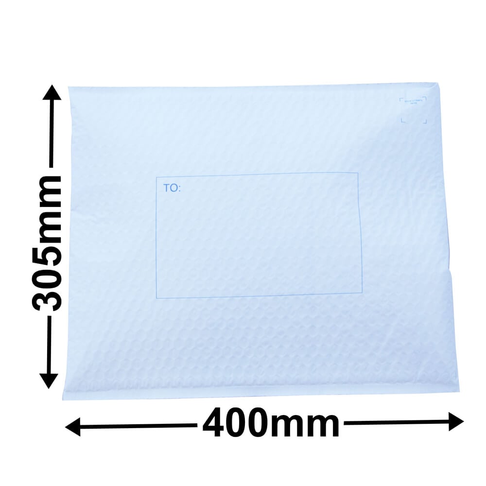 Maxi Plastic Bubblewrap Mailers 305x400mm (Qty:100)