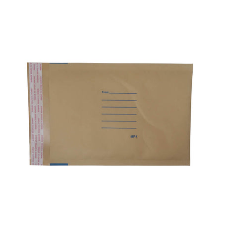 Brown Paper Mailer Bags Bubblewrap Interior 151x229mm (Qty:300)
