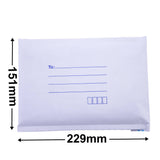 White Paper Mailer Bags Bubblewrap Interior 151x229mm (Qty:300)