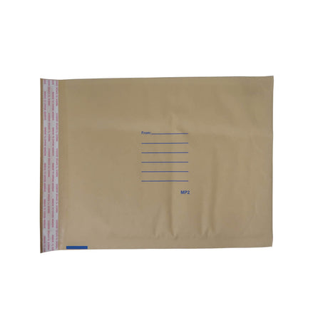 Brown Paper Mailer Bags Bubblewrap Interior 215x280mm (Qty:100)