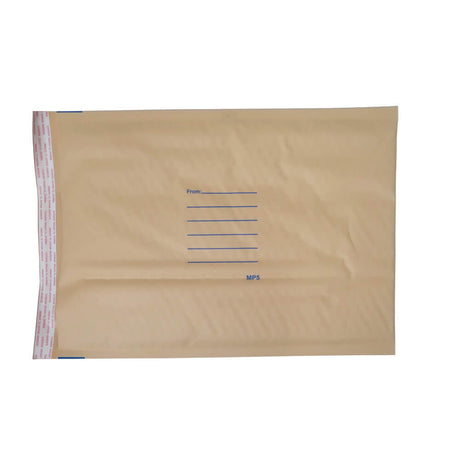 Brown Paper Mailer Bags Bubblewrap Interior 266x381mm (Qty:100)