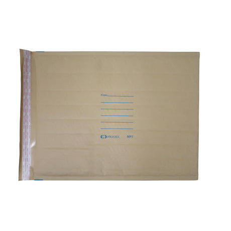 Brown Paper Mailer Bags Bubblewrap Interior 361x483mm (Qty:50)