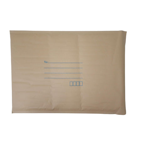 Brown Paper Mailer Bags Bubblewrap Interior 361x483mm (Qty:50)