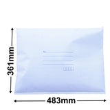 White Paper Mailer Bags Bubblewrap Interior 361x483mm (Qty:50)