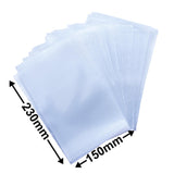 Heavy Duty Poly Bags 150x230mm 100µm (Qty:1000)