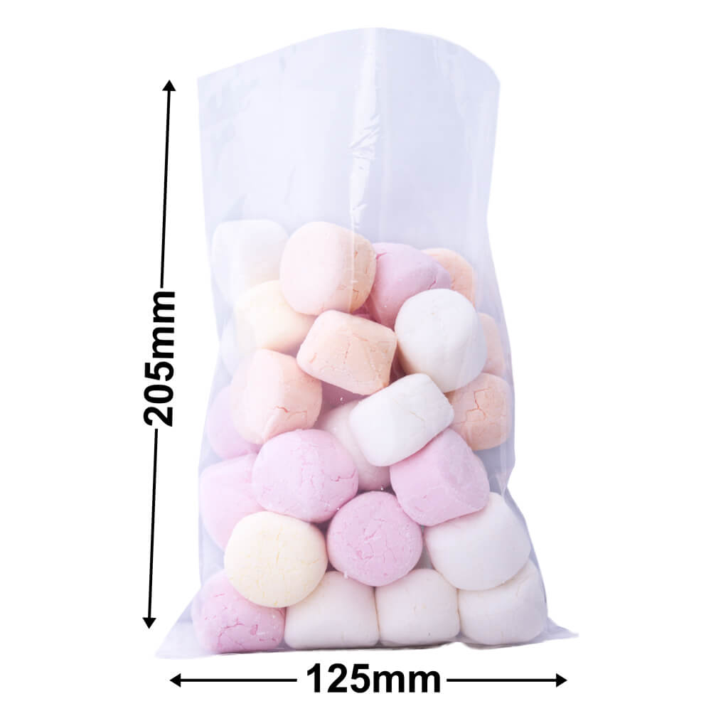 Polypropylene Display Bags 205x125mm 50µm (Qty:1000)