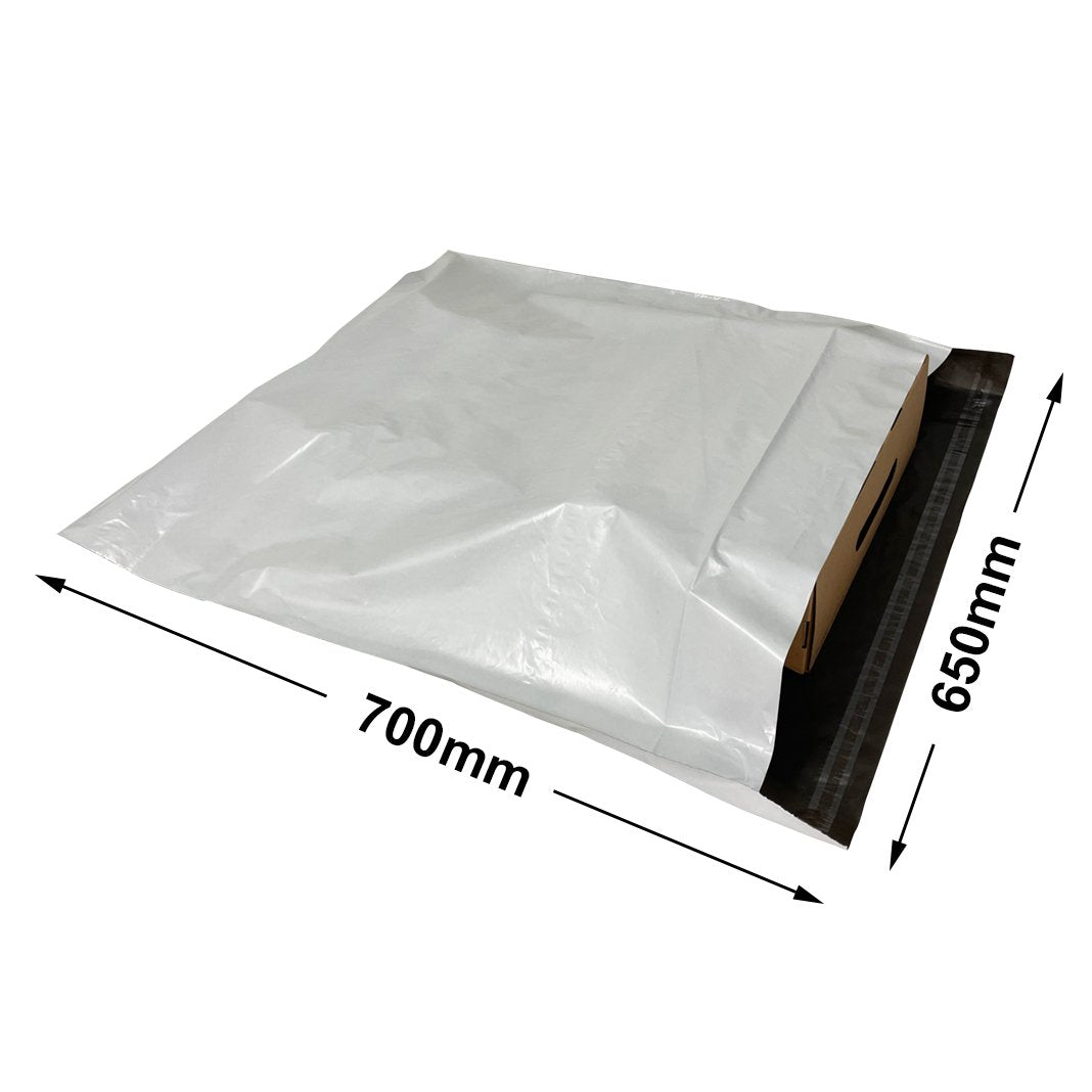 White Courier Air Bags 650x700mm 100% Recycled (Qty:100)