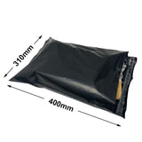 A3 Black Courier Air Bags 310x400mm 100% Recycled (Qty:100)