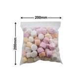 Resealable Press Seal Bags 200x200mm 50µm (Qty:1000)