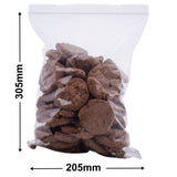 Resealable Press Seal Bags 205x305mm 75µm (Qty:1000)
