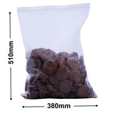 Resealable Press Seal Bags 380x510mm 75µm (Qty:500)