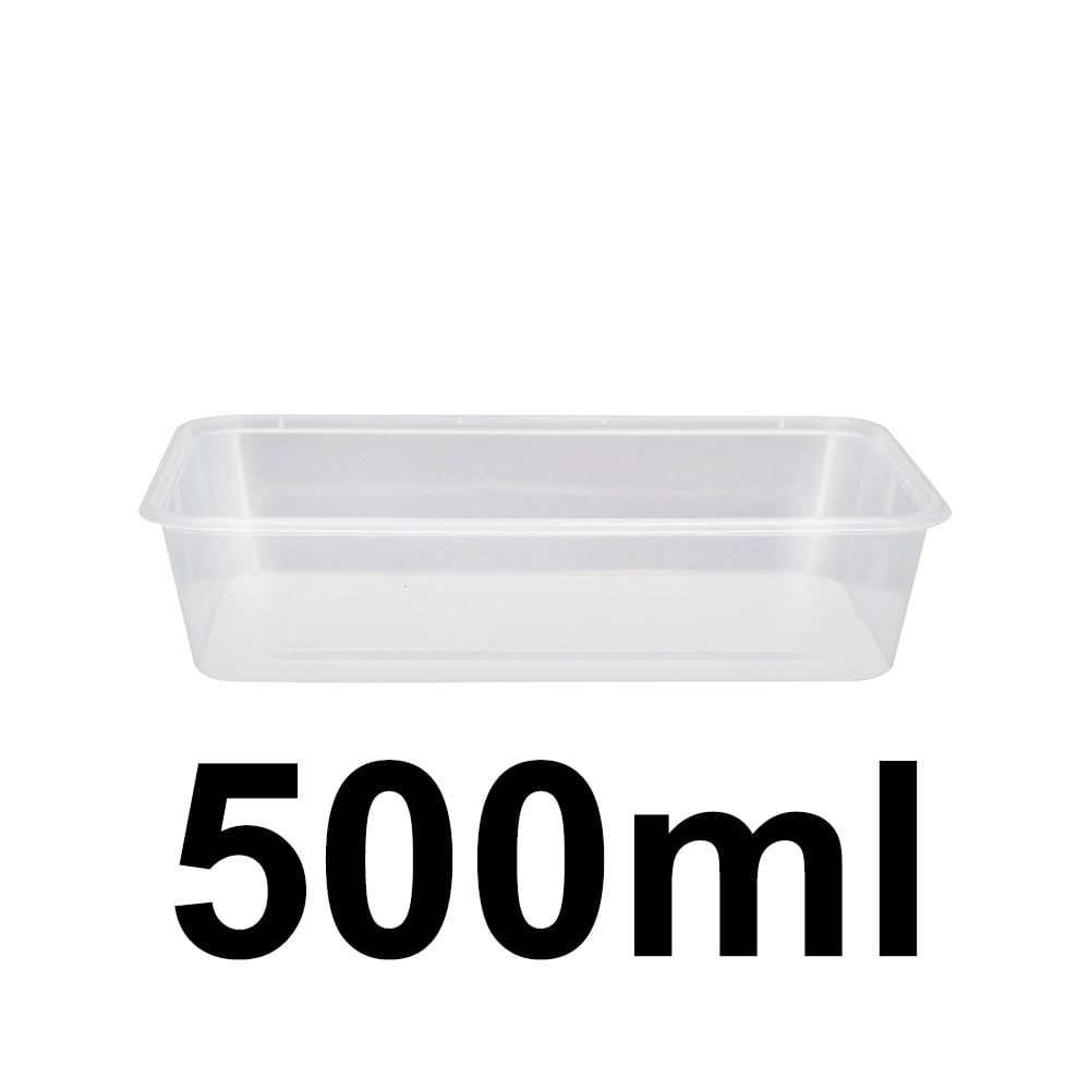 Chanrol clear 500ml rectangular (CR500)
