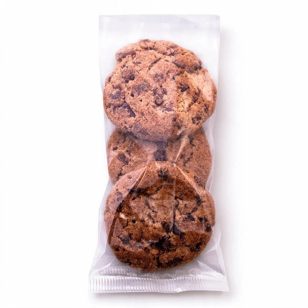 cellophane bags 75x145mm, front view