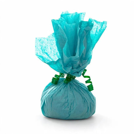 light blue tissue paper sheets 500x750mm 17gsm, front view
