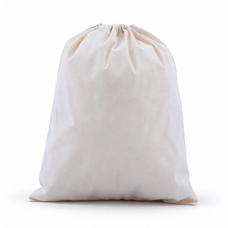 Drawstring Calico Bags 600x500mm | Natural Calico (Qty:50)