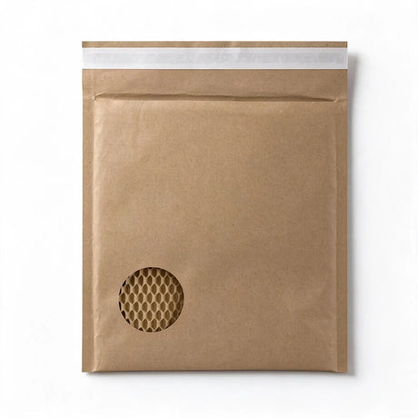 Honeycomb Paper Padded Mail Bags Size 2 235x280mm (Qty:100)