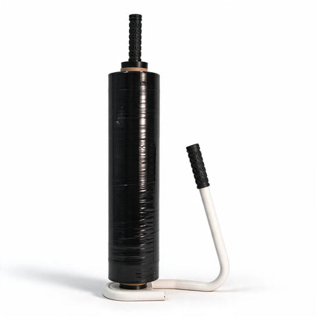 stretch pallet wrap dispenser, front view