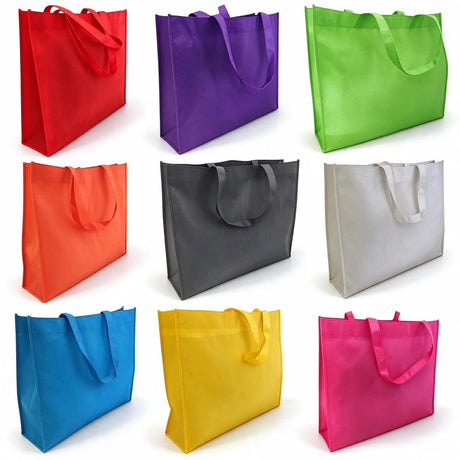 Custom Printed NWPP Carry Bags (9 Colours available) 2 Colours 2 Sides