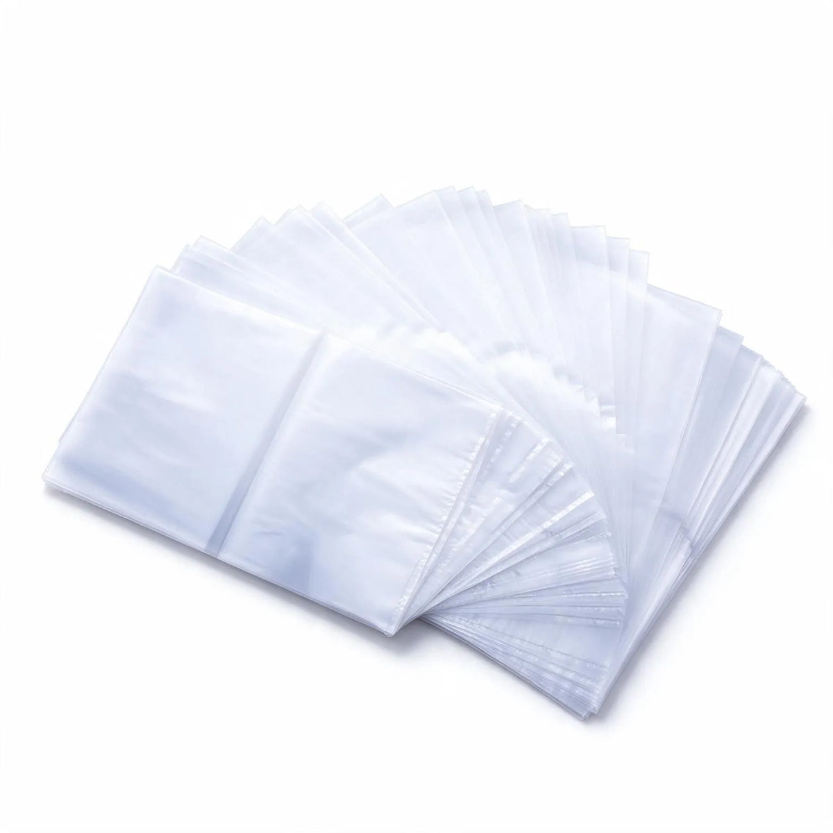 heavy duty poly bags 380x610mm 100µm, front view