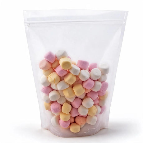Clear Pouch Bags 235x345mm & 120mm Bottom Gusset (Qty:100)