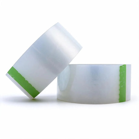 packaging tape acrylic 48mm clear transparent, front view