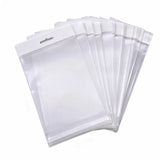 hangsell bags with white headers 170x120mm 35µm, front view
