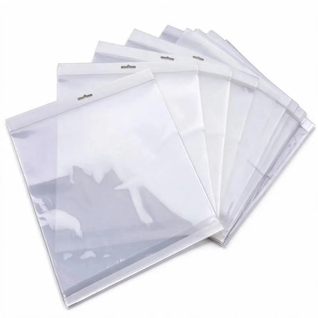 Hangsell Bags with White Headers 315x315mm 35µm (Qty:100)