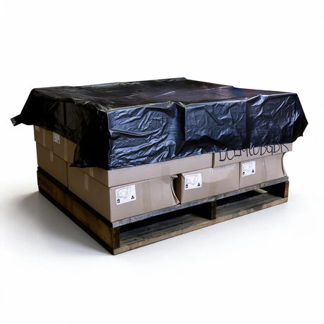 black pallet top sheets 1680x1680mm, front view