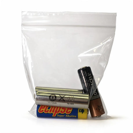 Resealable Press Seal Bags 90x100mm 50um (Qty:1000)