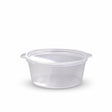 35ml sauce cup with hinged lid, front view