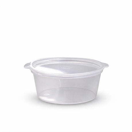 35ml sauce cup with hinged lid