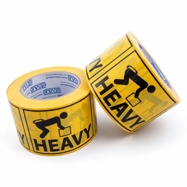 shipping labels: heavy, front view