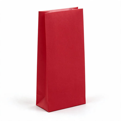 Paper Gift Bags Red 100x210+50 - no handles