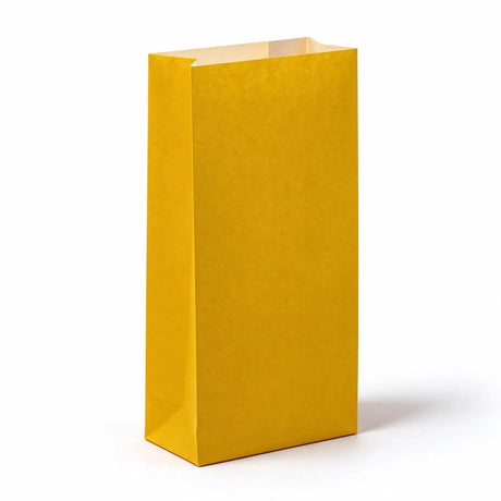 Paper Gift Bags Yellow 100x210+50 - no handles