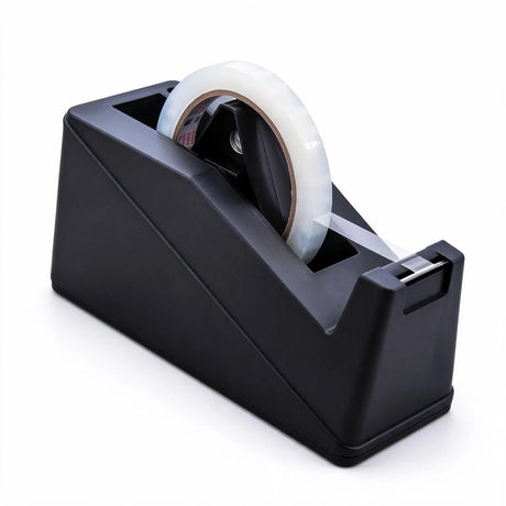 sticky tape dispenser, front view