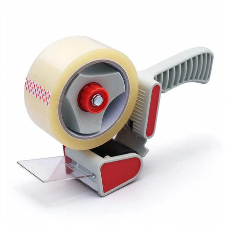 packaging tape gun pistol grip suits 36mm or 48mm tape, front view