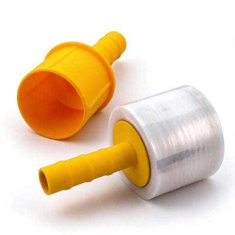 bundle wrap dispenser, front view